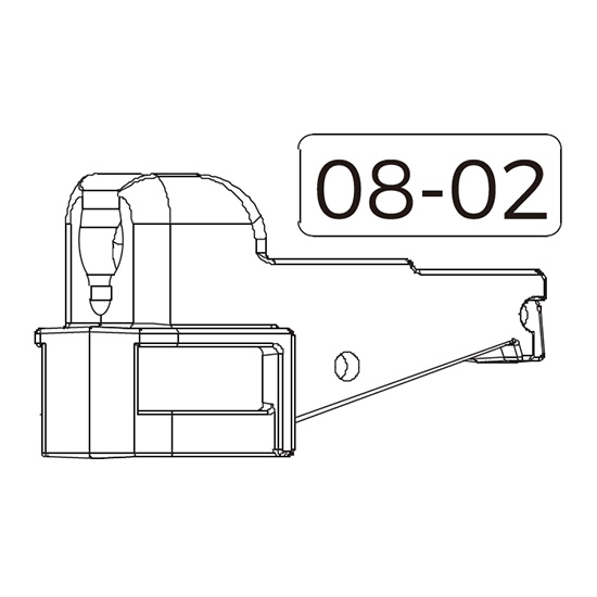 Well Pro AK-12/WE09GM Series Magazine Feed Lip - Part # 08-02