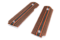 Bell 1911 Plastic Grip Panels (Brown)