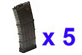 AD Custom L5 SOCOM 130rds Mid-Cap M4/M16 AEG Mags (5x pack)